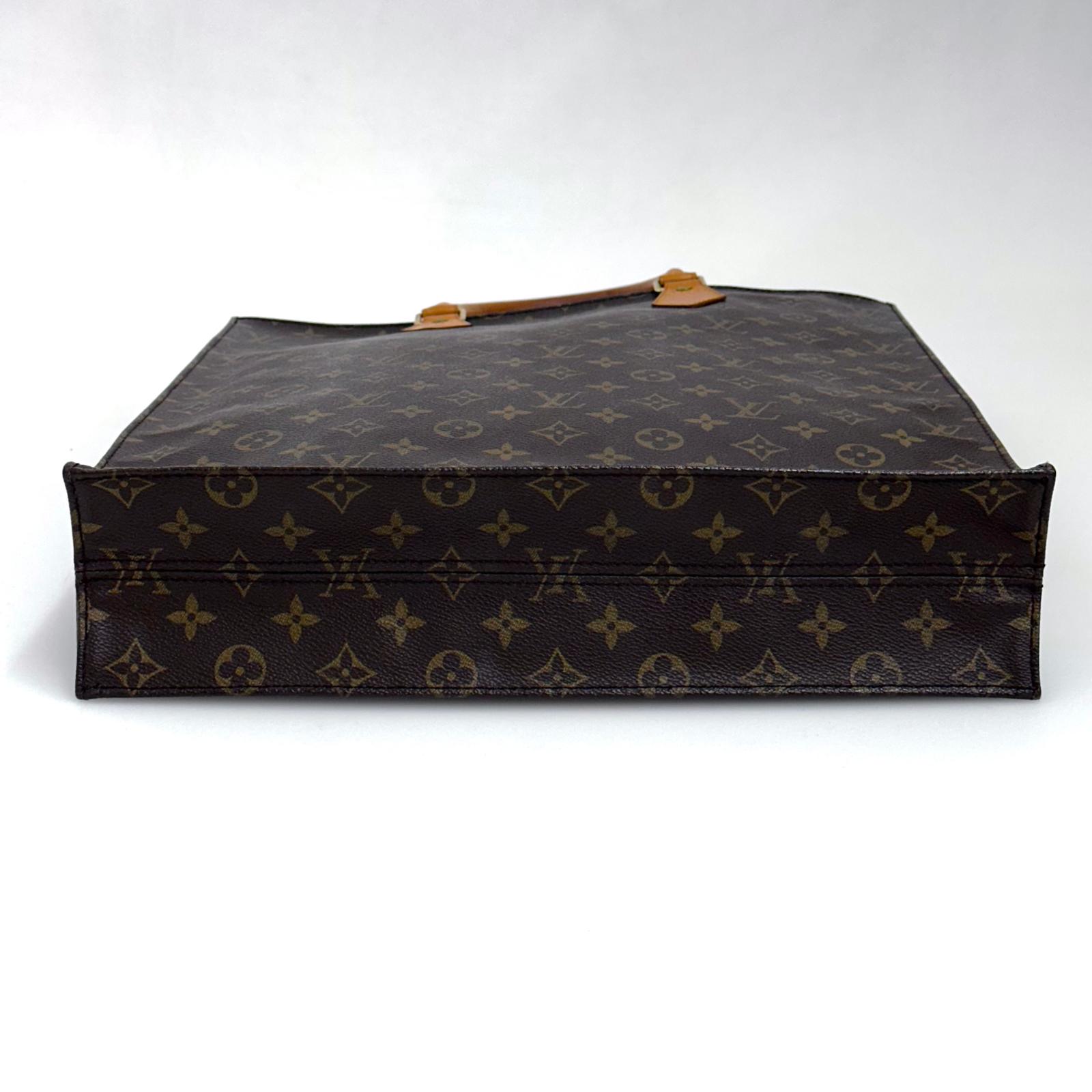 Louis Vuitton Borsa Sac Plat in Tela Monogram