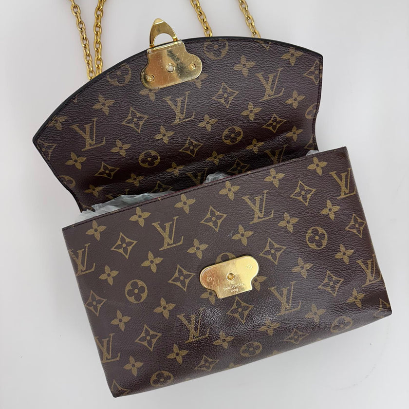 Louis Vuitton Borsa Saint Placide Monogram e Pelle Cherry