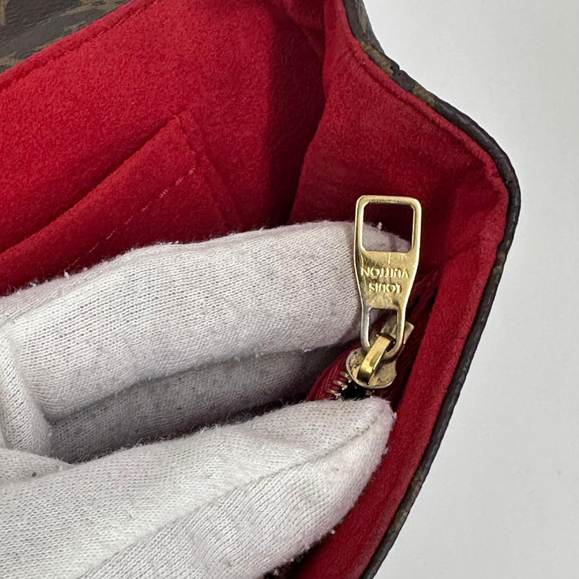 Louis Vuitton Borsa Saint Placide Monogram e Pelle Cherry