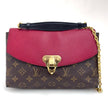 Louis Vuitton Borsa Saint Placide Monogram e Pelle Cherry