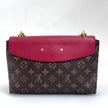 Louis Vuitton Borsa Saint Placide Monogram e Pelle Cherry