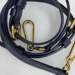 Louis Vuitton Borsa Speedy Bandoulière 25 in Pelle Monogram Empreinte Blu