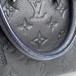 Louis Vuitton Borsa Speedy Bandoulière 25 in Pelle Monogram Empreinte Blu