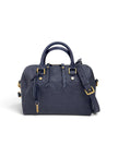Louis Vuitton Borsa Speedy Bandoulière 25 in Pelle Monogram Empreinte Blu