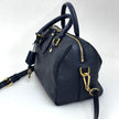 Louis Vuitton Borsa Speedy Bandoulière 25 in Pelle Monogram Empreinte Blu