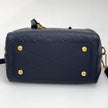 Louis Vuitton Borsa Speedy Bandoulière 25 in Pelle Monogram Empreinte Blu