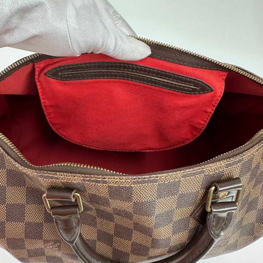 Louis Vuitton Borsa Speedy Bandoulière 35 Damier Ebene