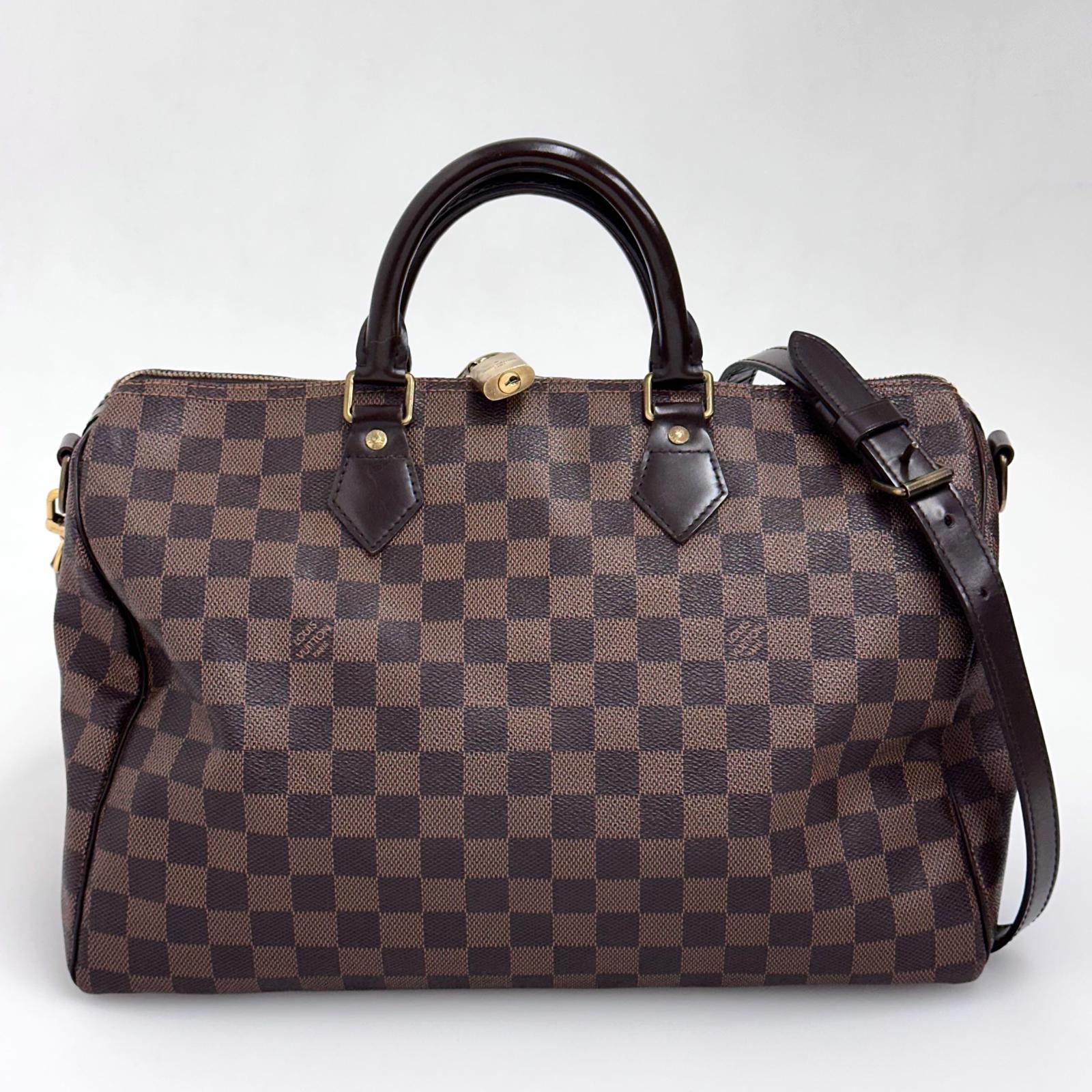 Louis Vuitton Borsa Speedy Bandoulière 35 Damier Ebene
