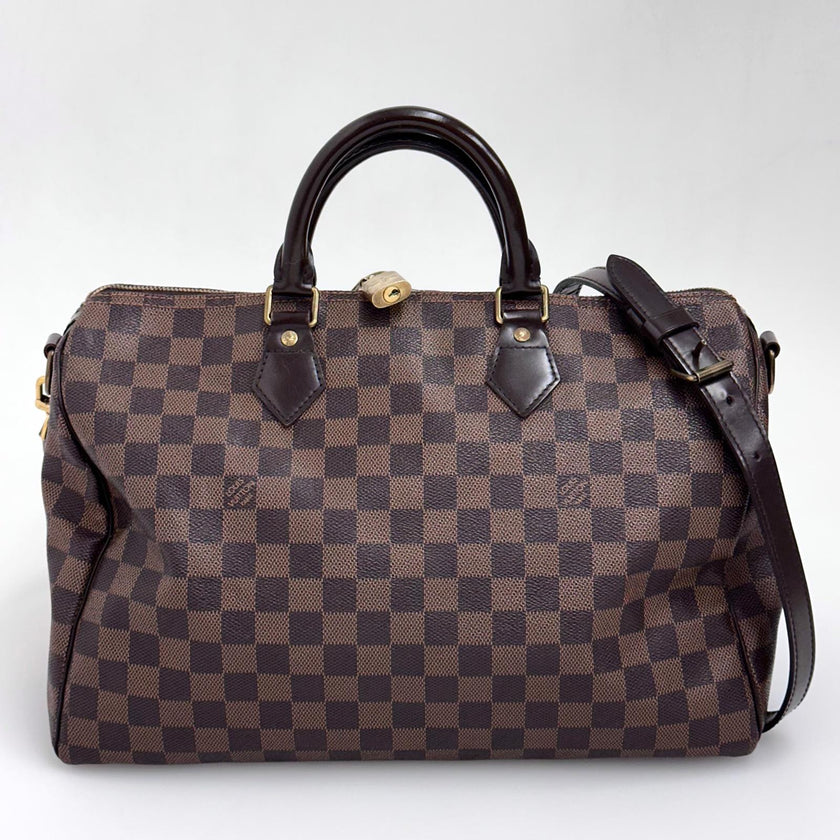 Louis Vuitton Borsa Speedy Bandoulière 35 Damier Ebene