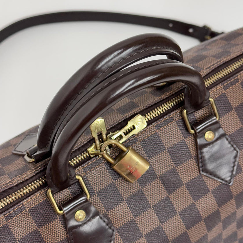 Louis Vuitton Borsa Speedy Bandoulière 35 Damier Ebene