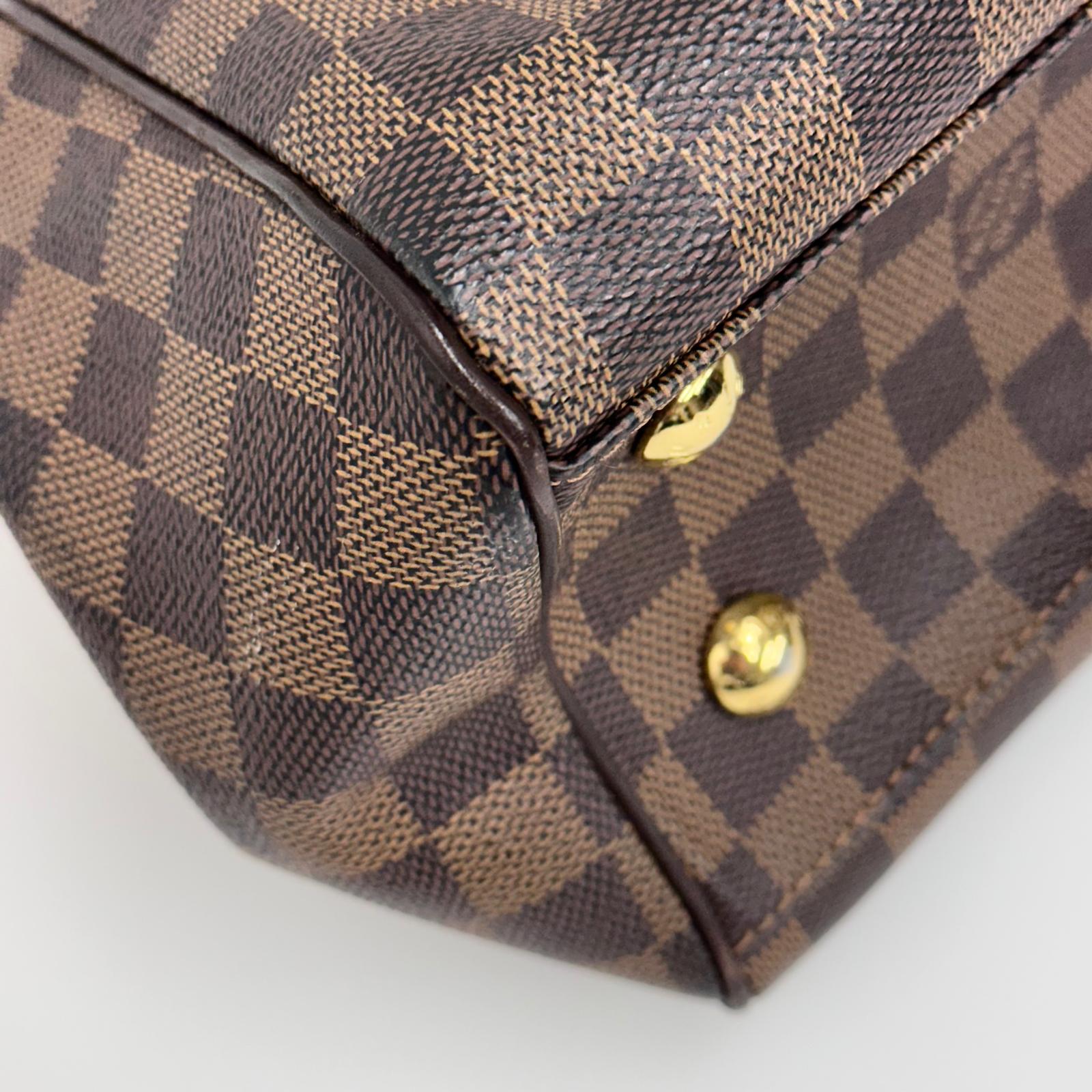Louis Vuitton Borsa Trevi PM a mano e tracolla in tela Damier Ebene