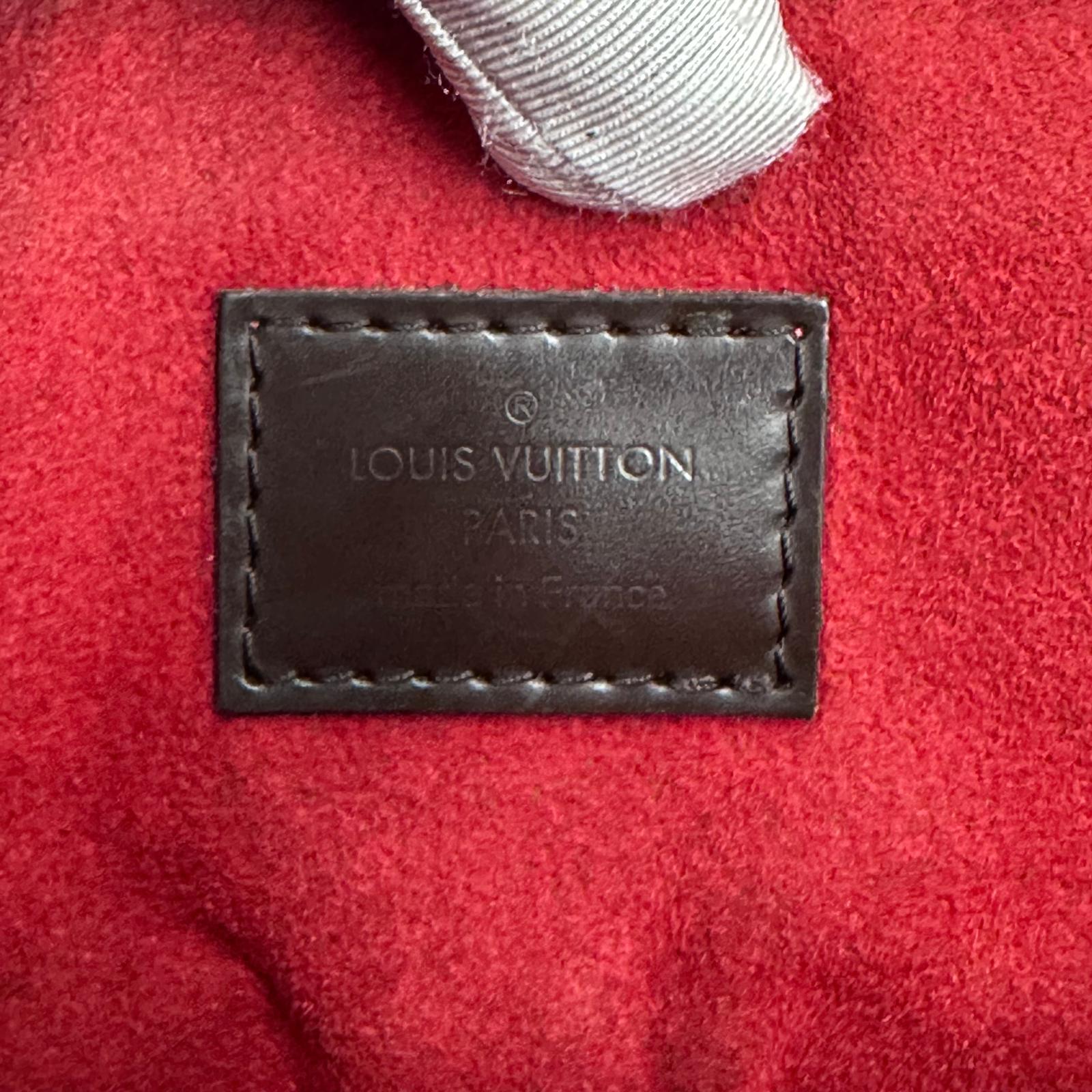 Louis Vuitton Borsa Trevi PM a mano e tracolla in tela Damier Ebene