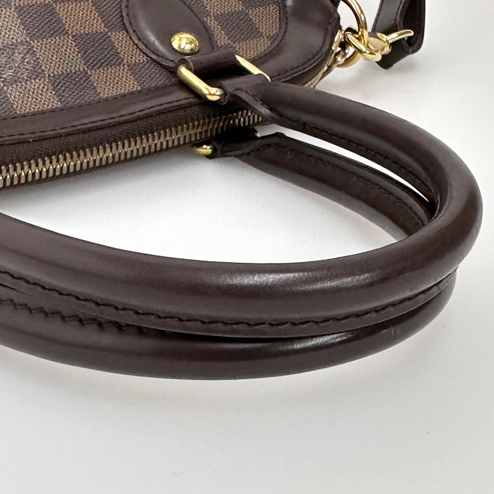 Louis Vuitton Borsa Trevi PM a mano e tracolla in tela Damier Ebene