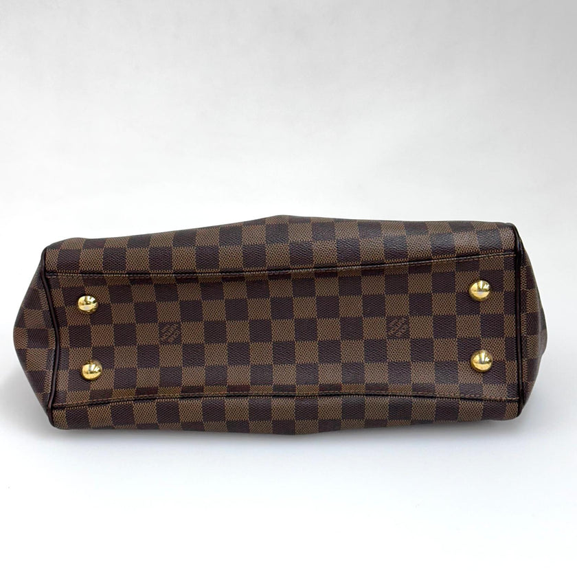 Louis Vuitton Borsa Trevi PM a mano e tracolla in tela Damier Ebene