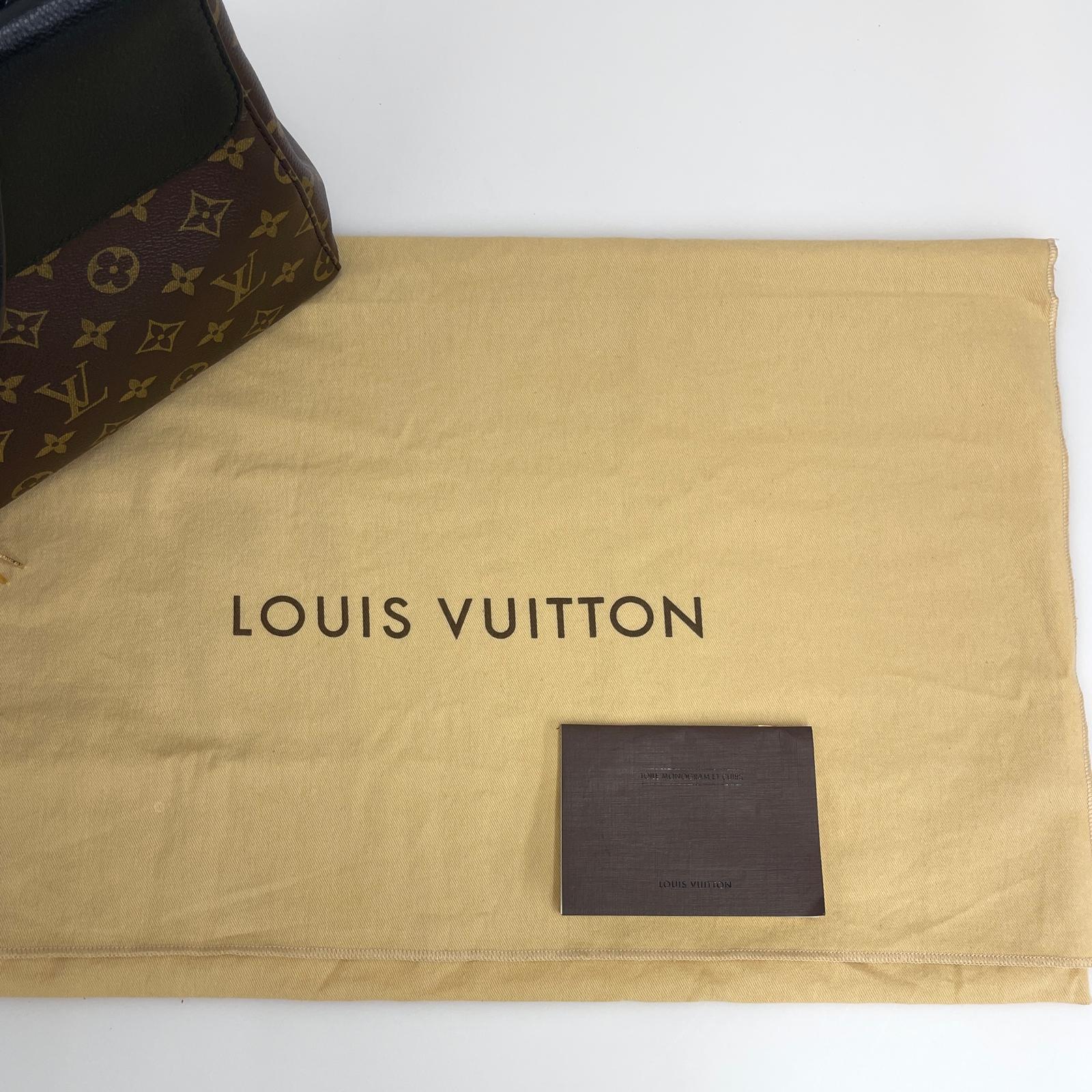 Louis Vuitton Borsa a Mano Venus in Tela Monogram e Pelle Nera