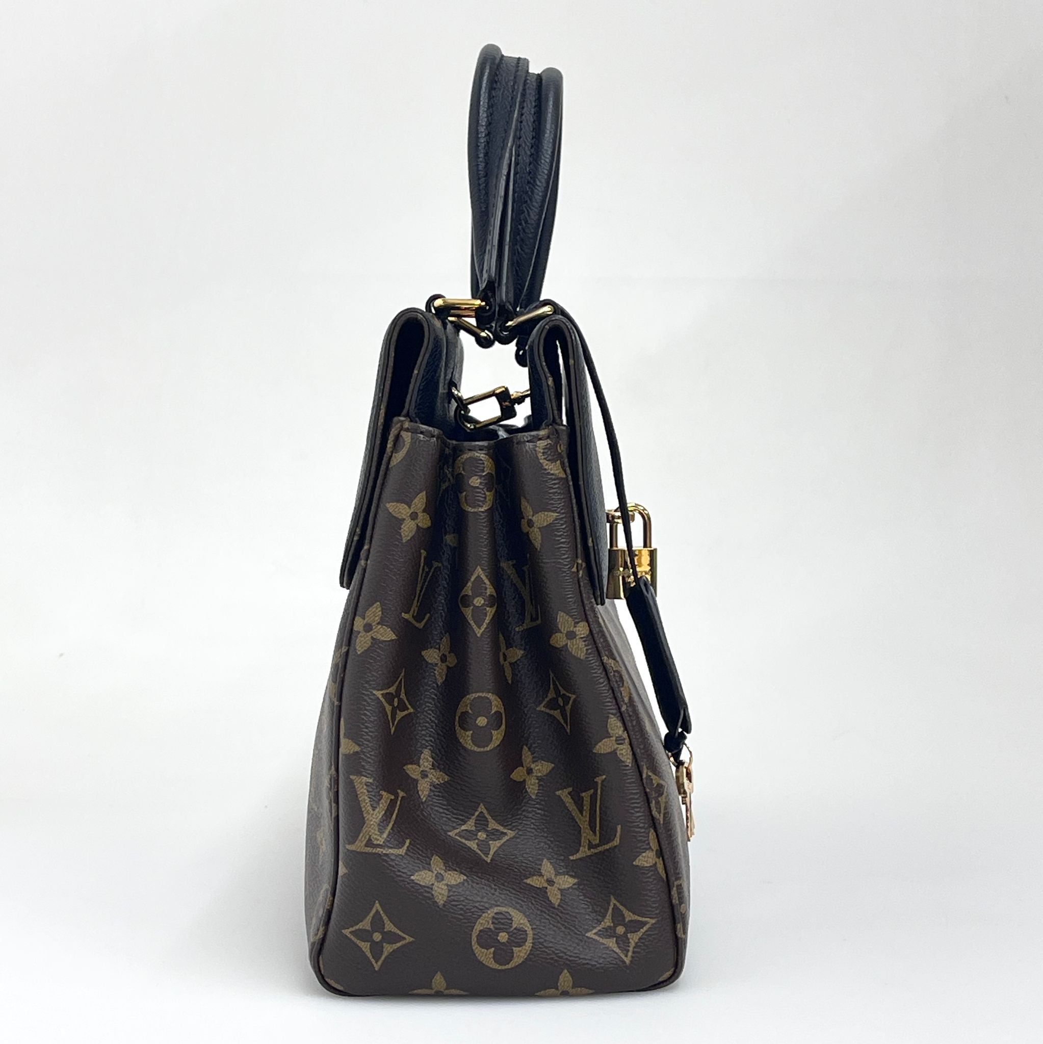 Louis Vuitton Borsa a Mano Venus in Tela Monogram e Pelle Nera