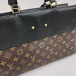 Louis Vuitton Borsa a Mano Venus in Tela Monogram e Pelle Nera
