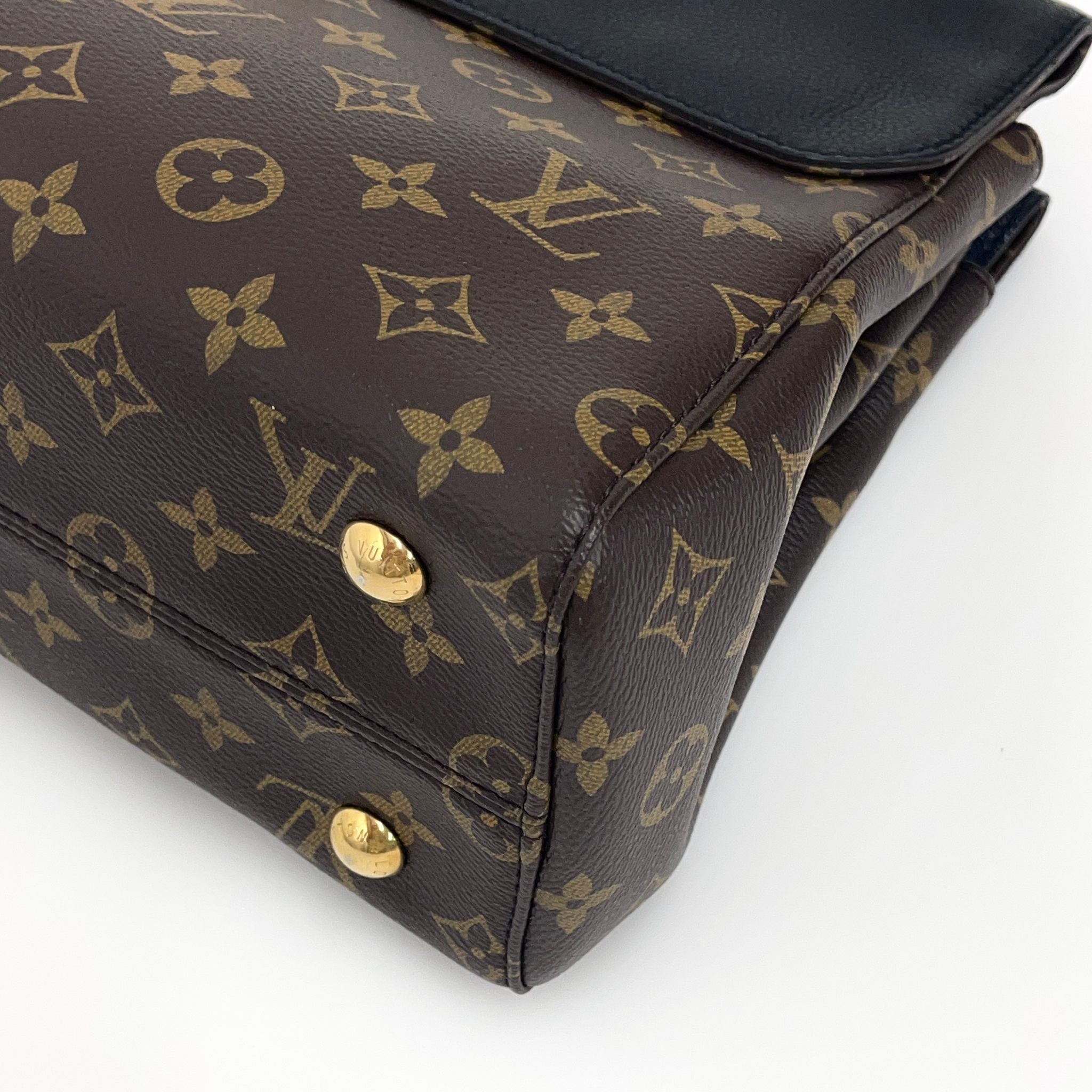 Louis Vuitton Borsa a Mano Venus in Tela Monogram e Pelle Nera