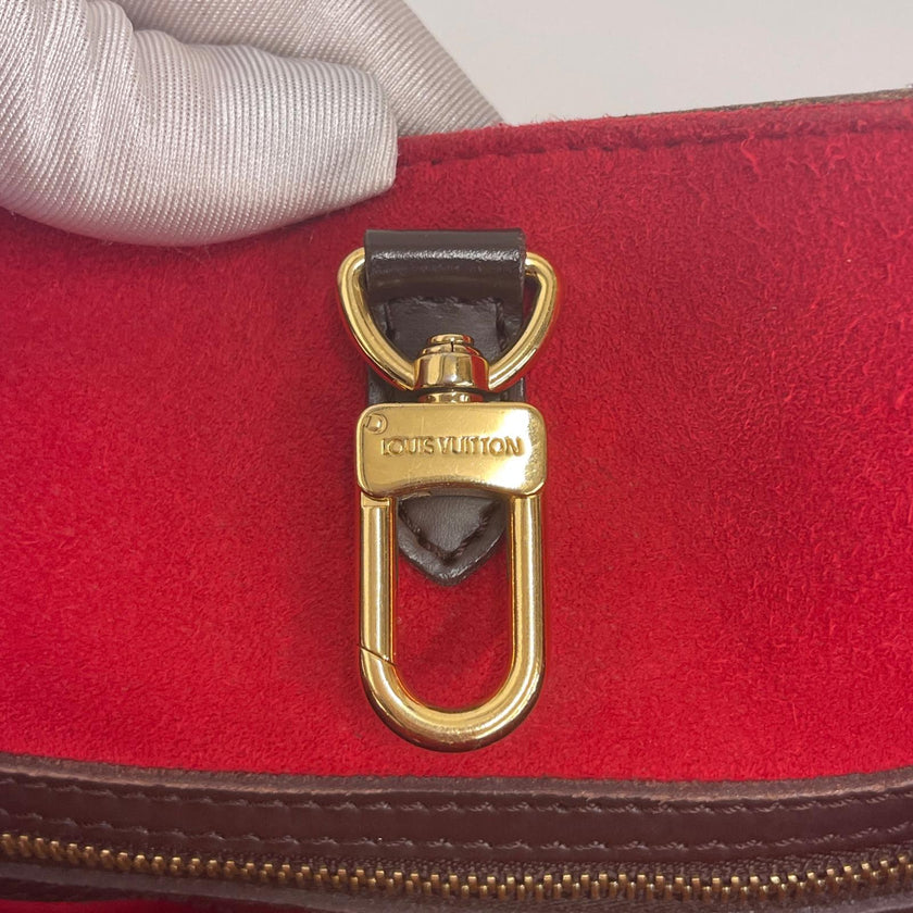 Louis Vuitton Borsa a Spalla Hampstead MM in Tela Damier Ebene