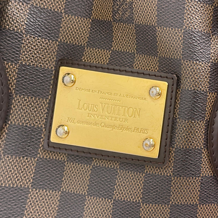 Louis Vuitton Borsa a Spalla Hampstead MM in Tela Damier Ebene