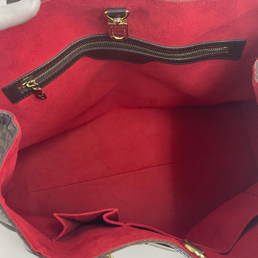 Louis Vuitton Borsa a Spalla Hampstead MM in Tela Damier Ebene