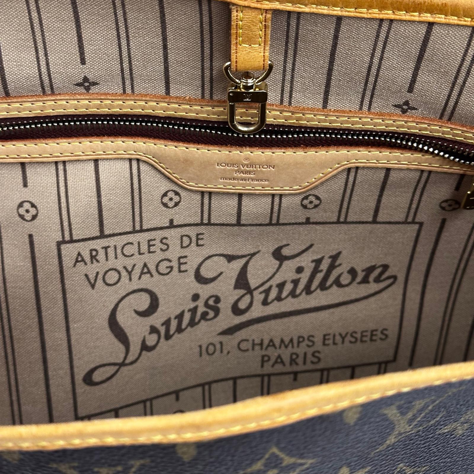 Louis Vuitton Borsa a Spalla Neverfull MM in Tela Monogram