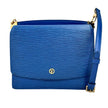 Louis Vuitton Borsa a Tracolla Saint Cloud Epi Toledo Blue