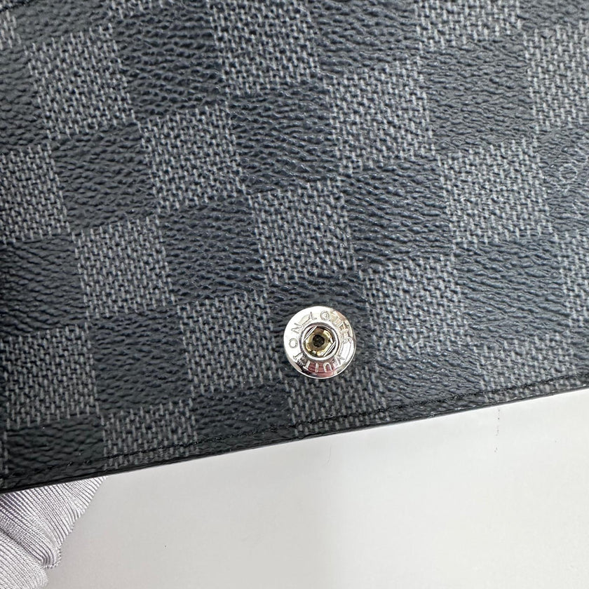 Louis Vuitton Borsa a cintura modello Pochette Florentine Damier Graphite