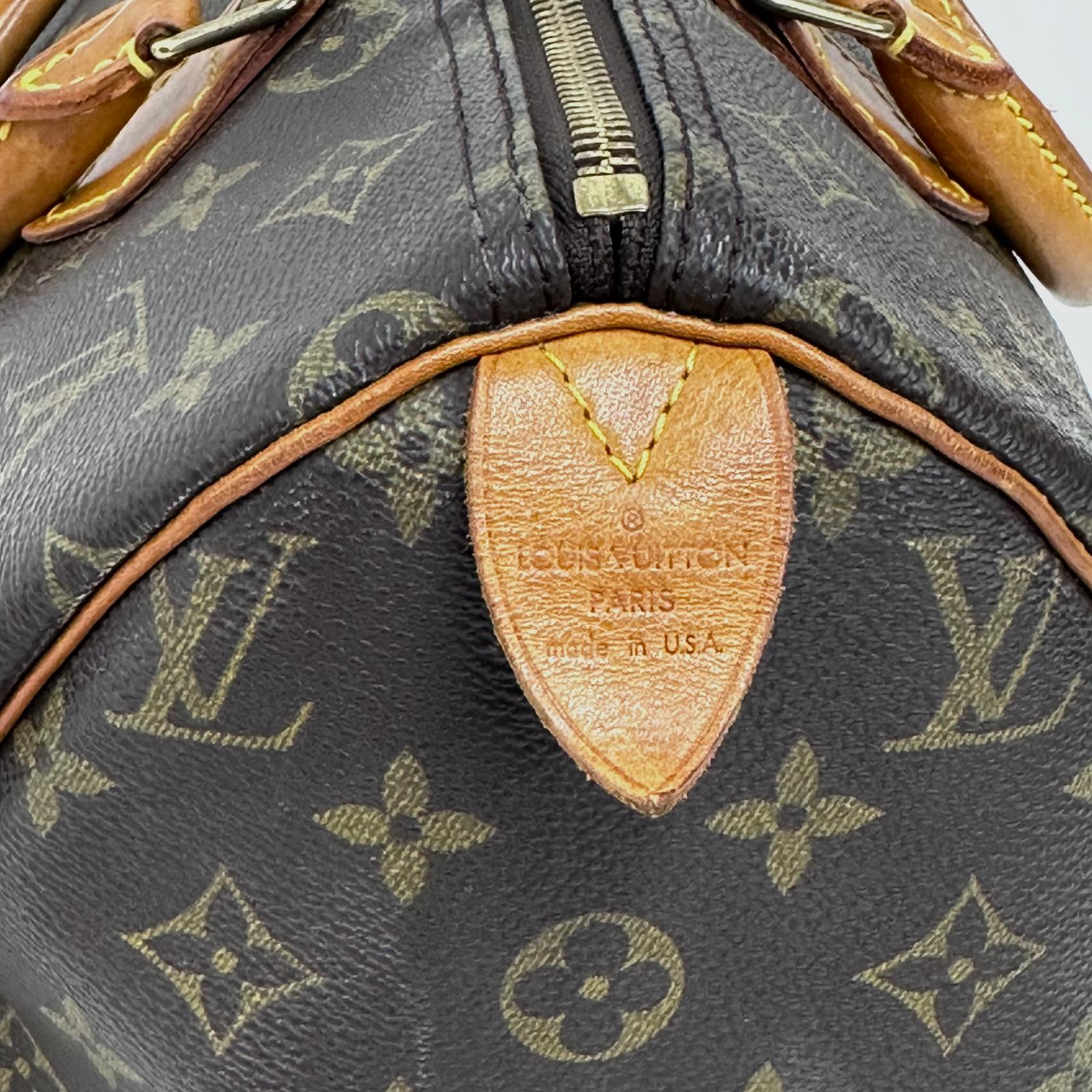 Louis Vuitton Borsa a mano Speedy 30 Monogram