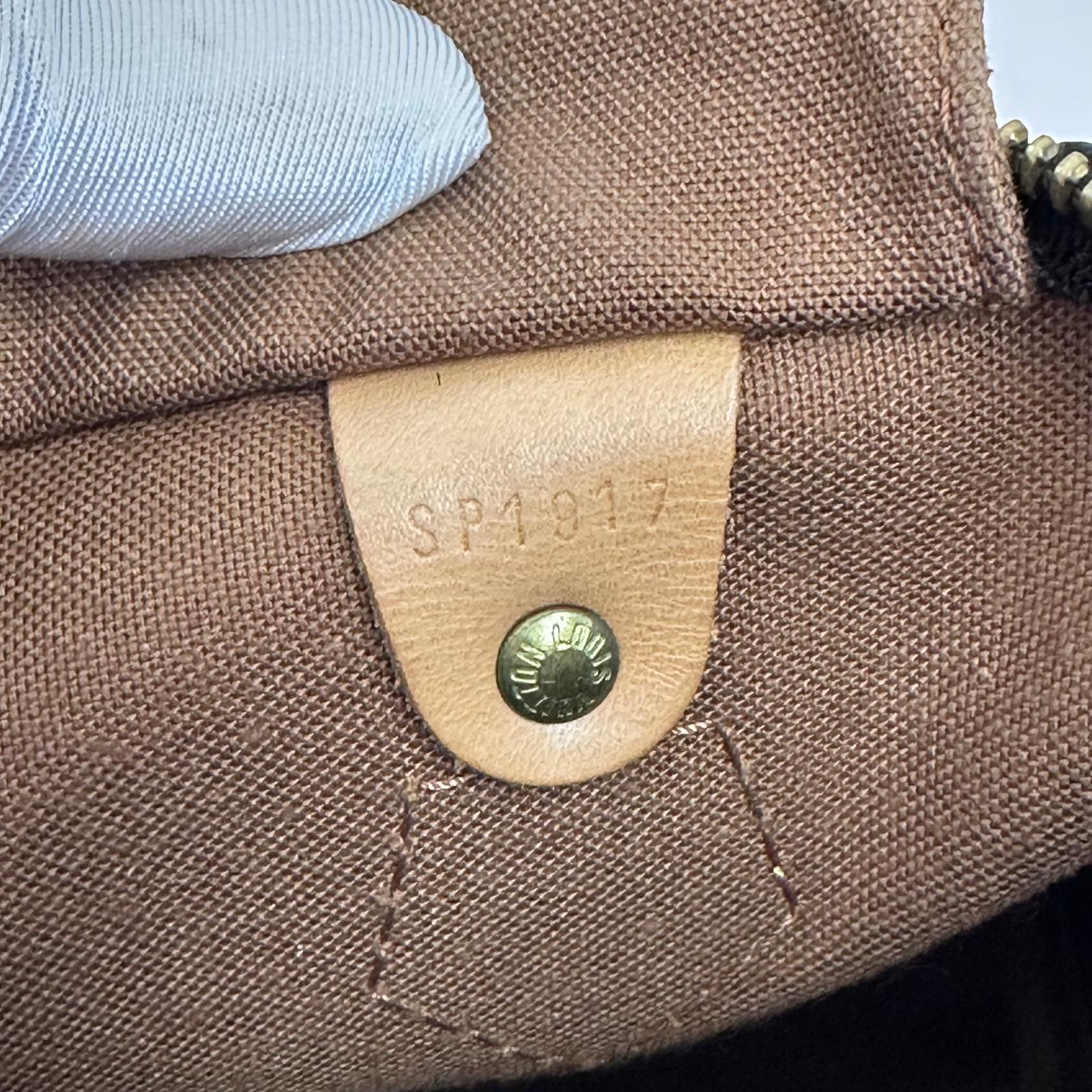 Louis Vuitton Borsa a mano Speedy 30 Monogram Canvas