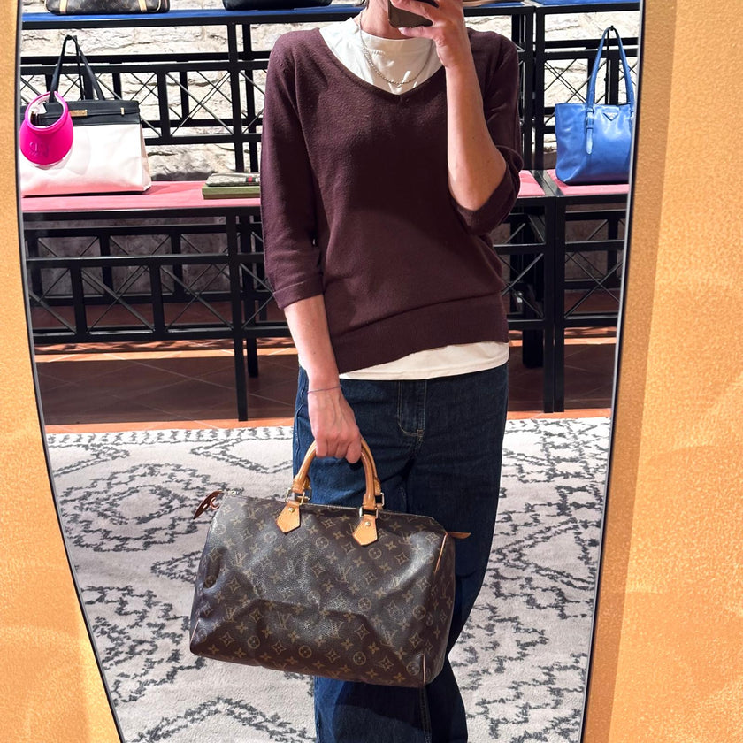 Louis Vuitton Borsa a mano Speedy 35 Monogram