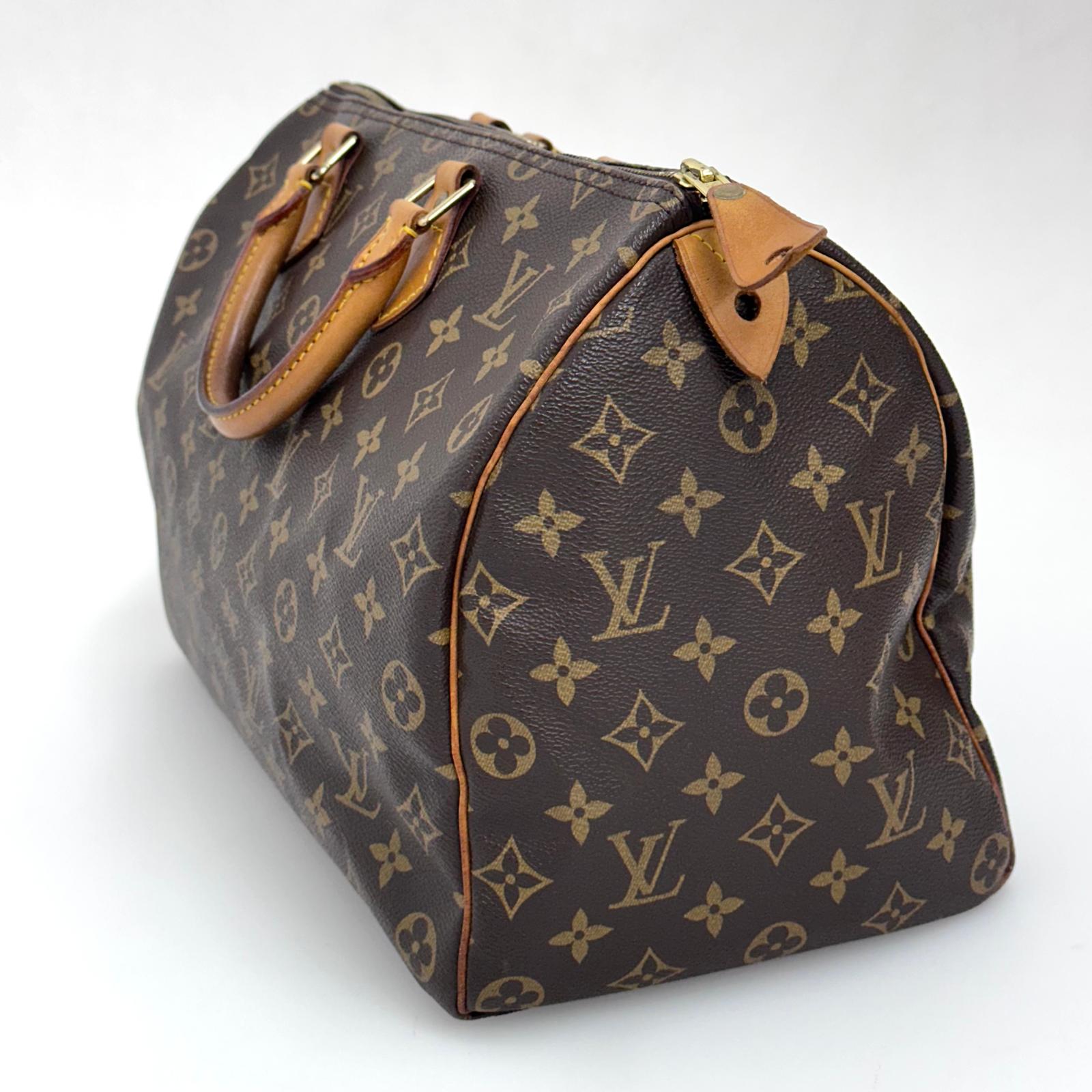 Louis Vuitton Borsa a mano Speedy 35 Monogram Vintage