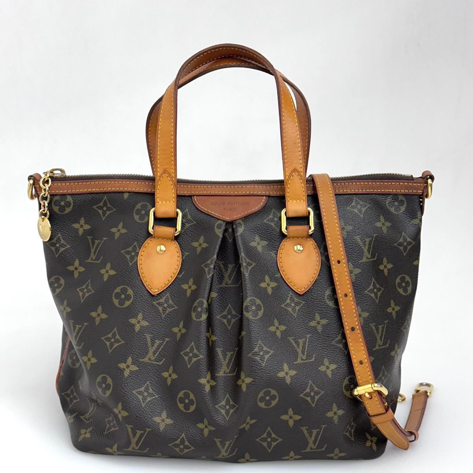 Louis Vuitton Borsa a mano e tracolla Monogram Palermo PM