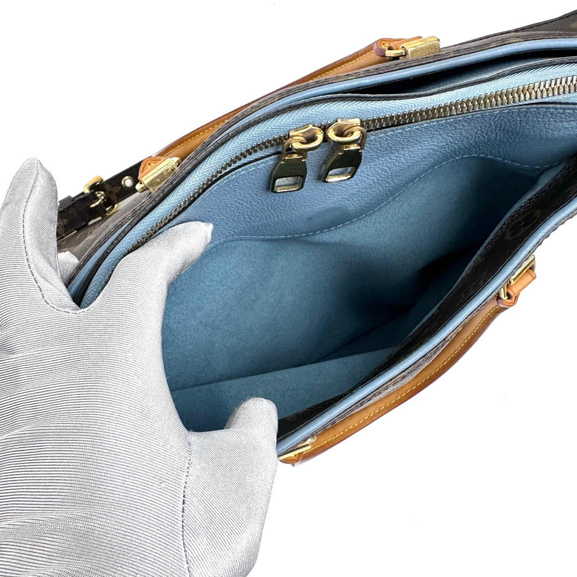 Louis Vuitton Borsa a mano e tracolla Pallas Monogram