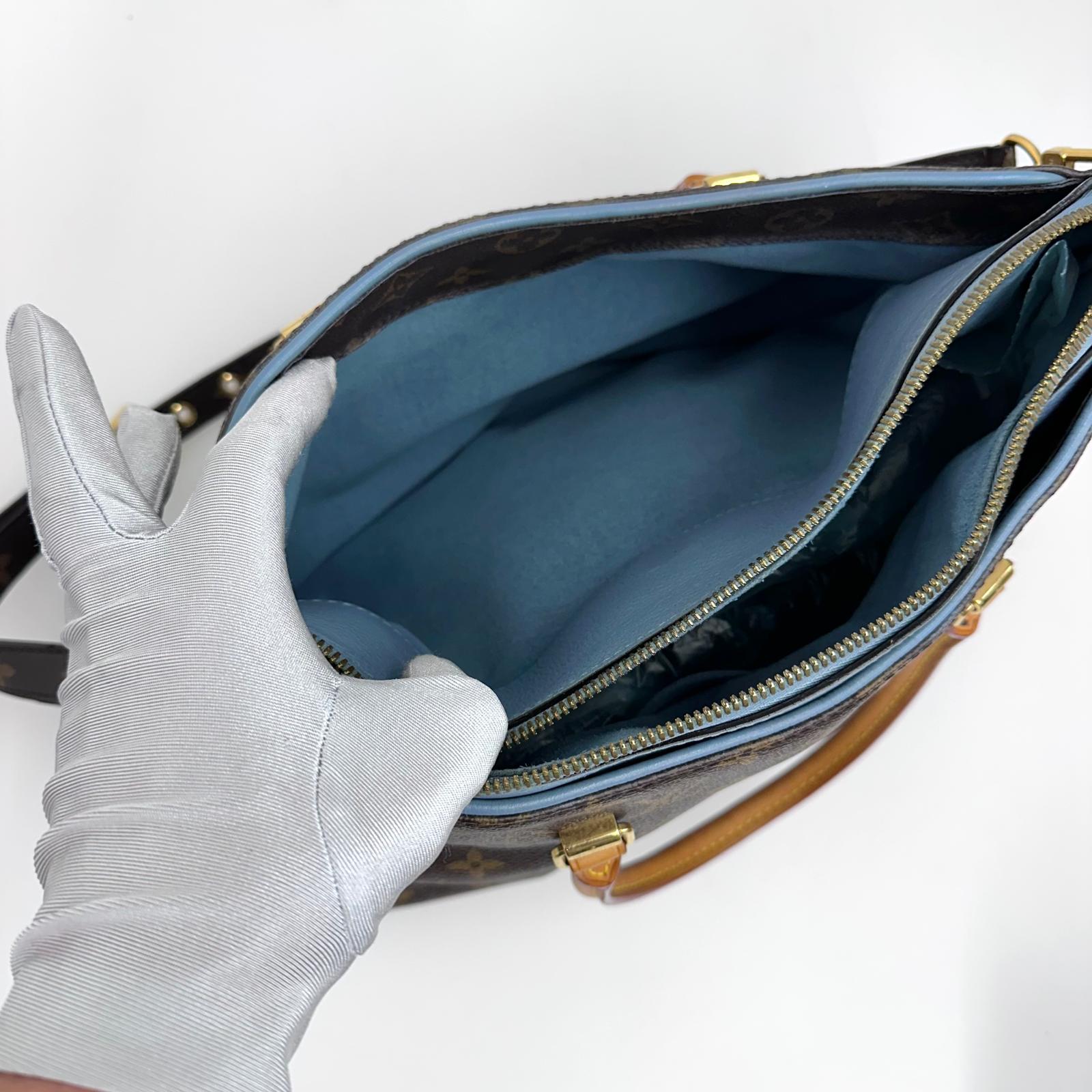 Louis Vuitton Borsa a mano e tracolla Pallas Monogram