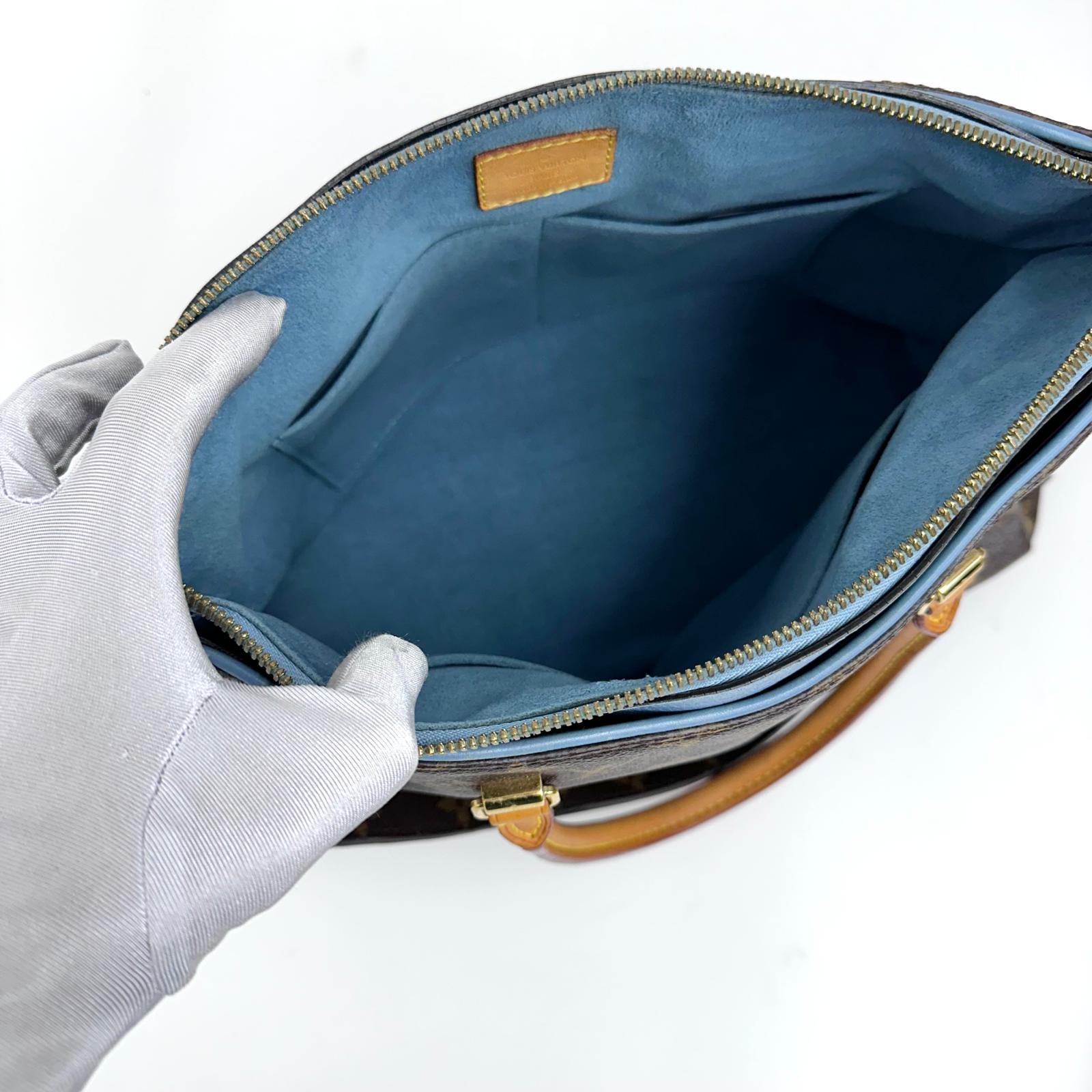 Louis Vuitton Borsa a mano e tracolla Pallas Monogram