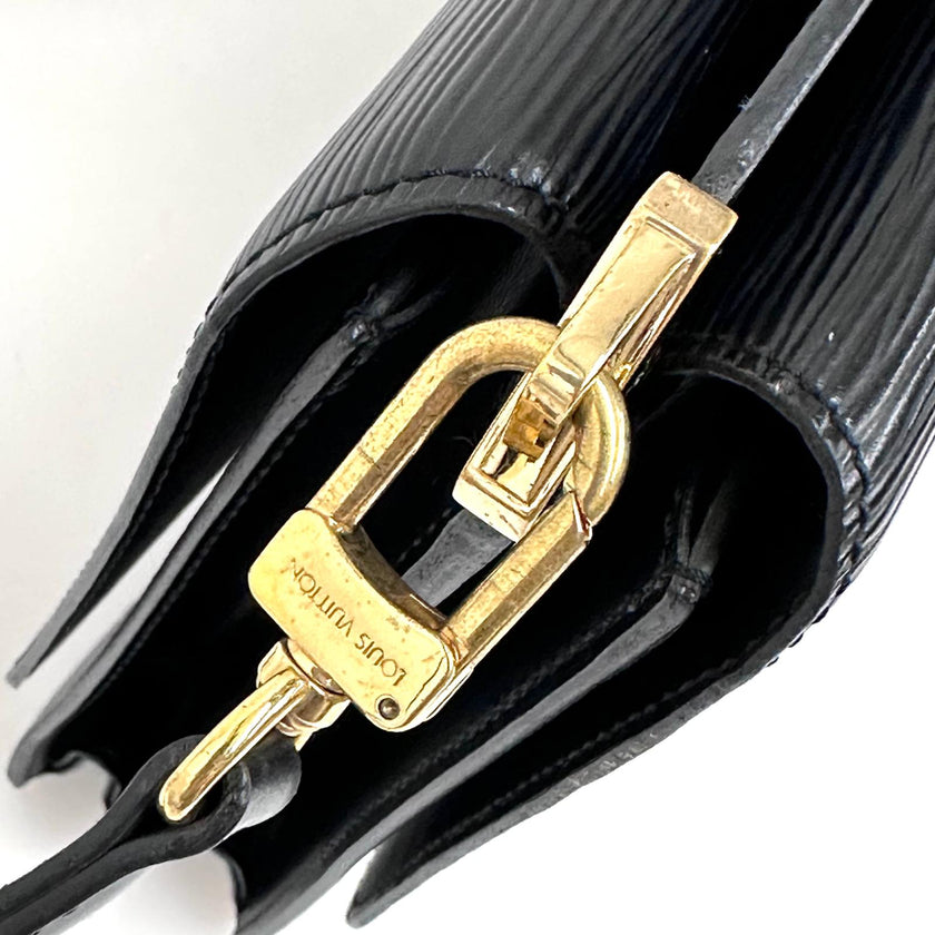Louis Vuitton Borsa a spalla Grenelle Epi Noir Vintage anni 90