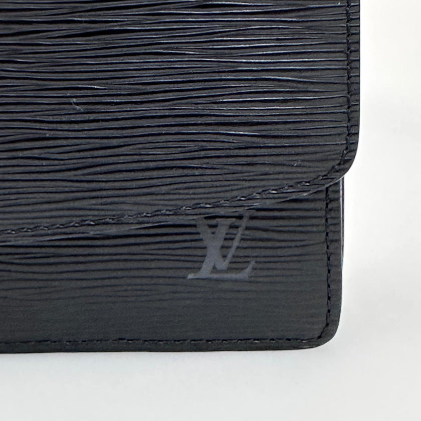 Louis Vuitton Borsa a spalla Grenelle Epi Noir Vintage anni 90