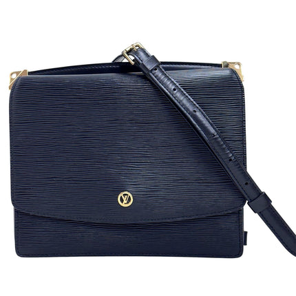 Louis Vuitton Borsa a spalla Grenelle Epi Noir Vintage anni 90