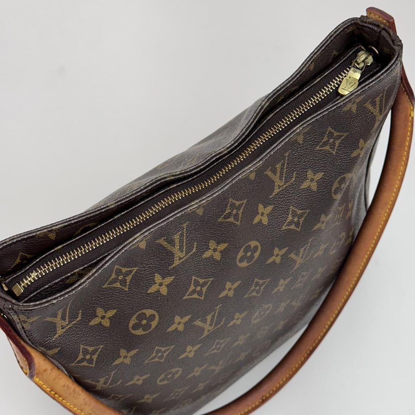 Louis Vuitton Borsa a spalla Looping GM in tela Monogram