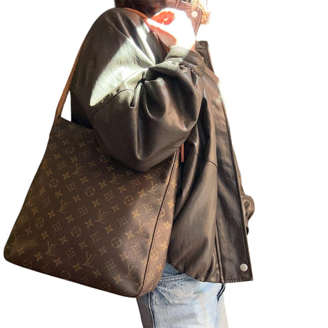 Louis Vuitton Borsa a spalla Looping GM in tela Monogram