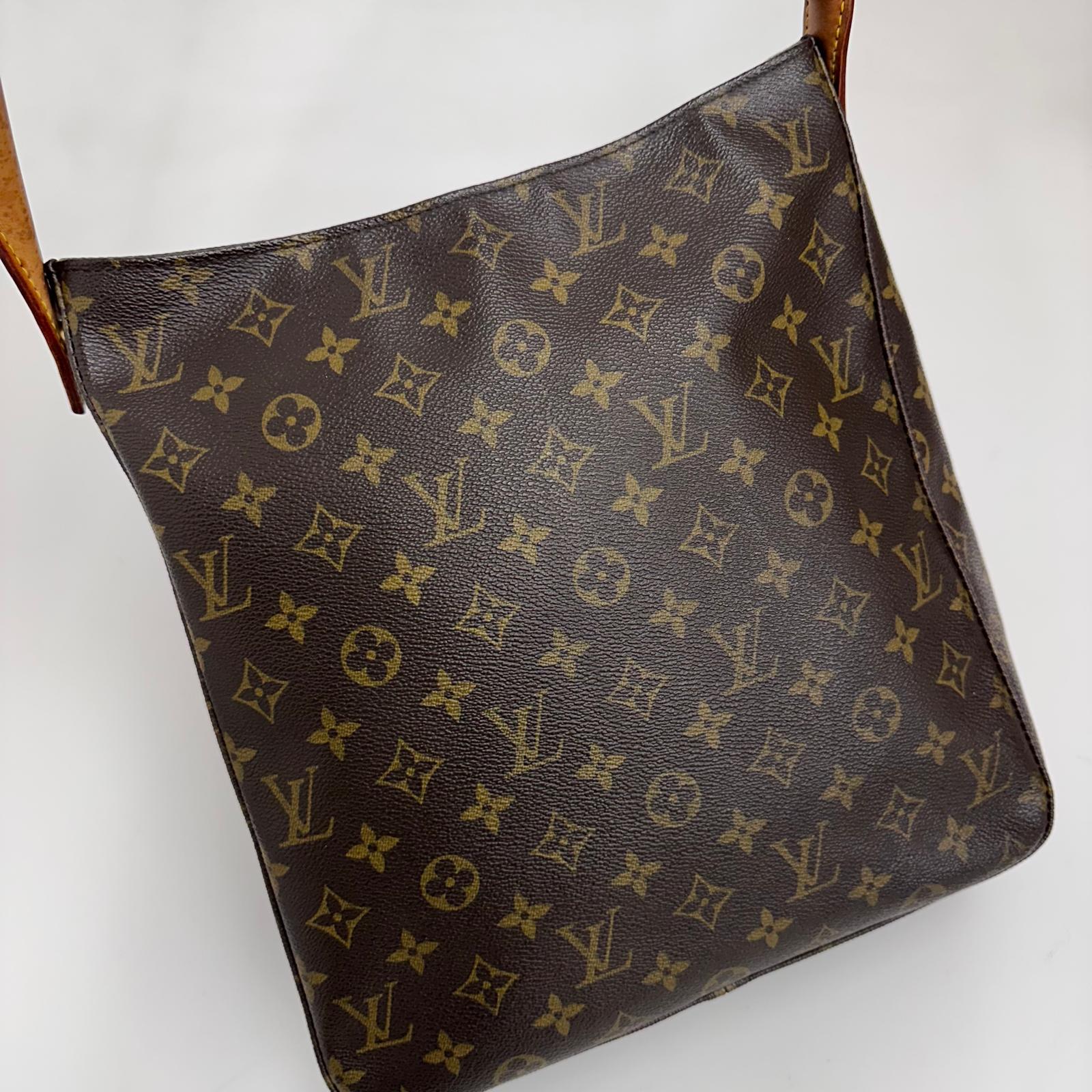Louis Vuitton Borsa a spalla Looping GM in tela Monogram