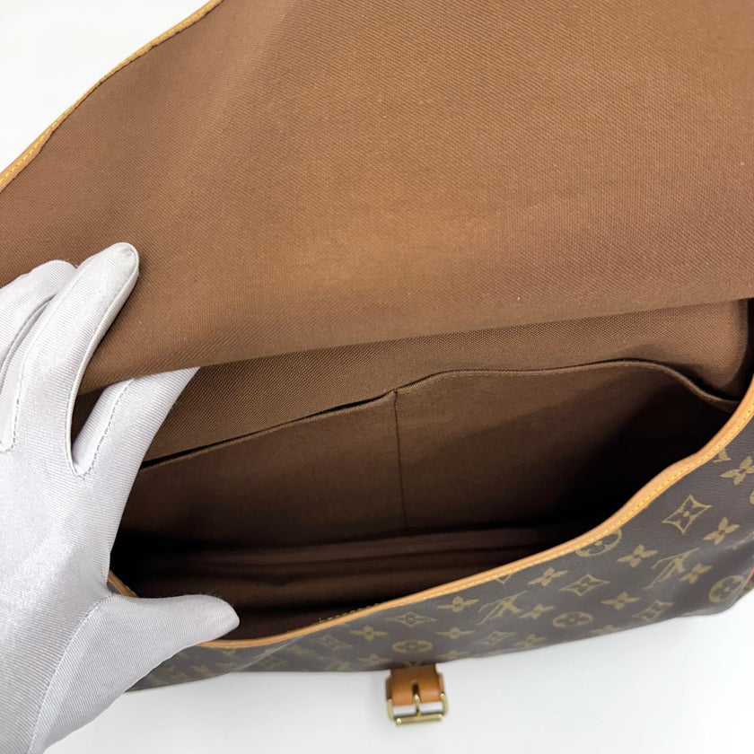 Louis Vuitton Borsa a spalla Saumur 35 Monogram