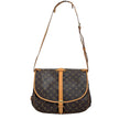 Louis Vuitton Borsa a spalla Saumur 35 Monogram