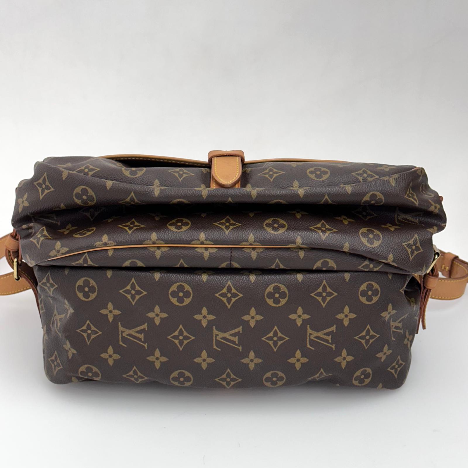 Louis Vuitton Borsa a spalla Saumur 35 Monogram
