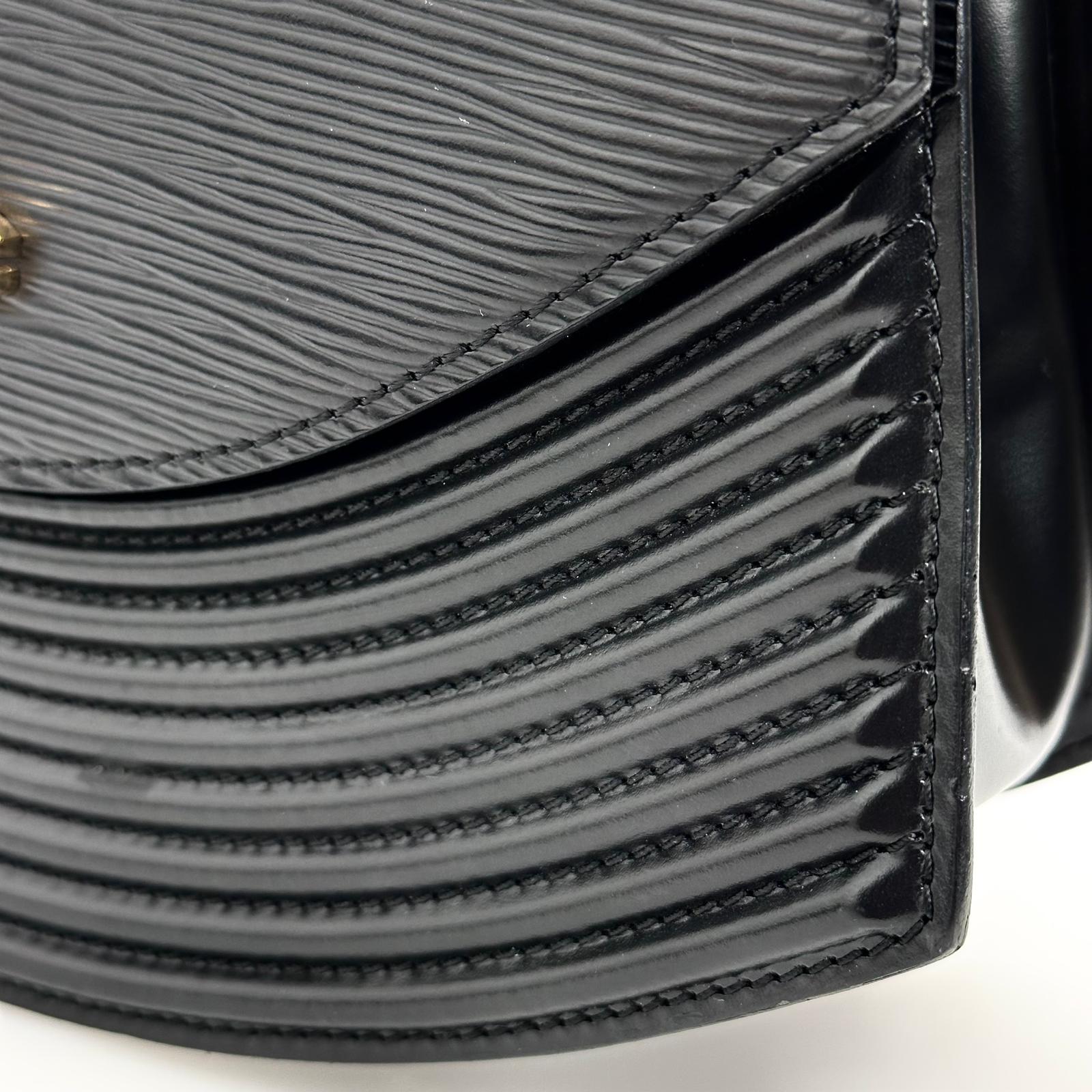 Louis Vuitton Borsa a spalla Tilsitt Epi nera