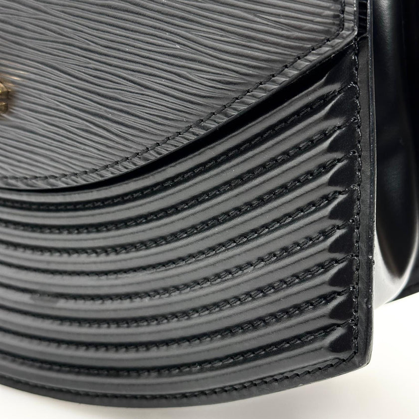 Louis Vuitton Borsa a spalla Tilsitt Epi nera