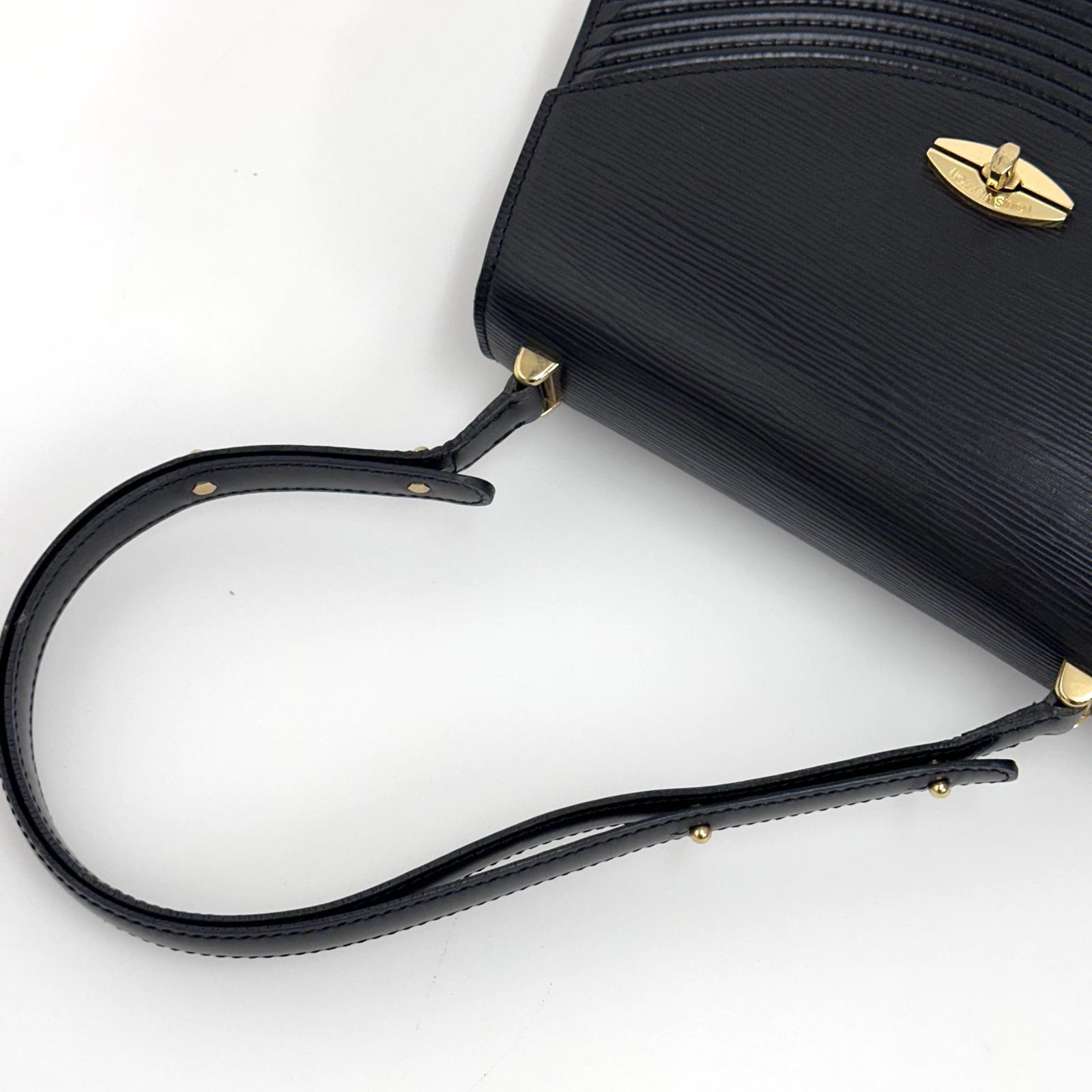 Louis Vuitton Borsa a spalla Tilsitt Epi nera