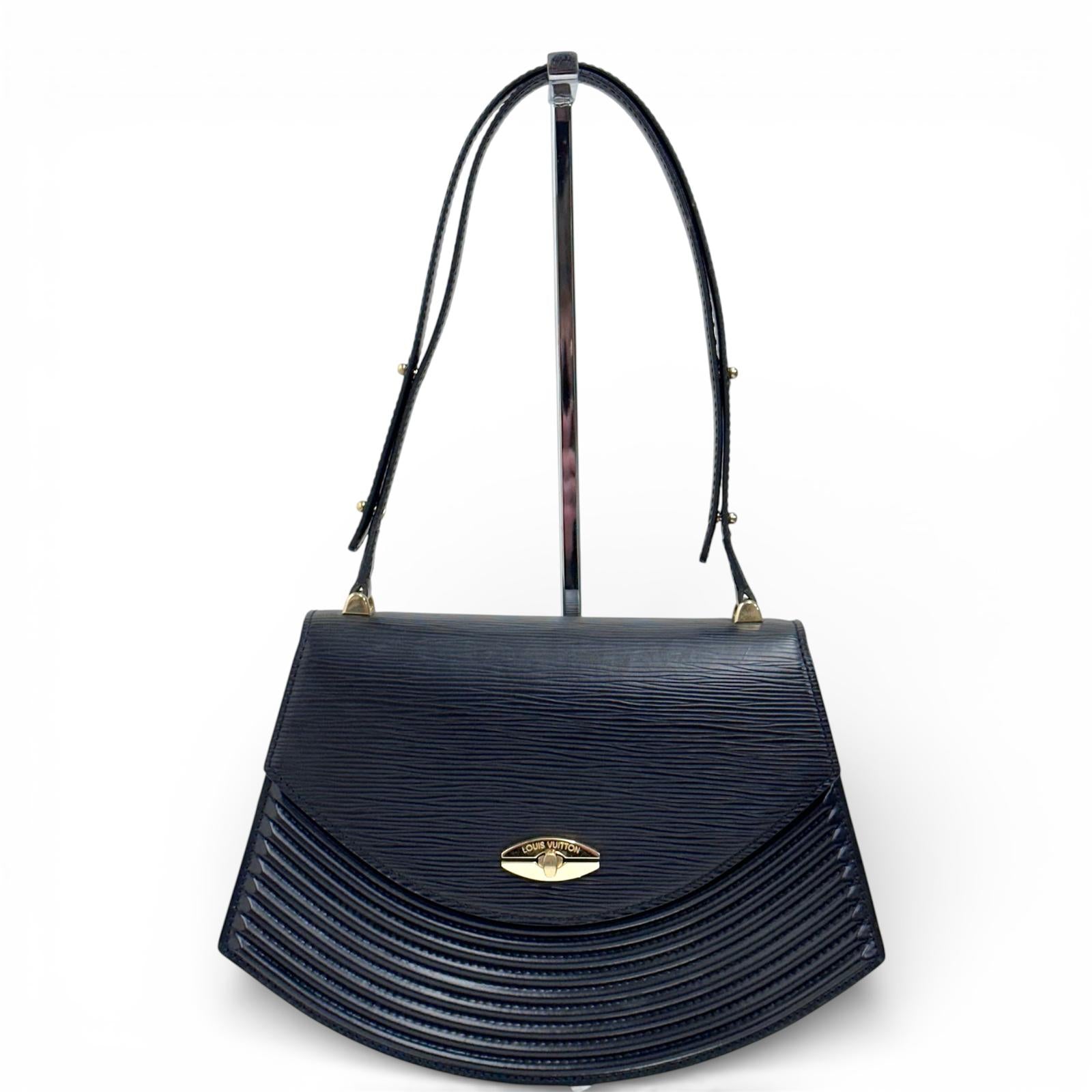 Louis Vuitton Borsa a spalla Tilsitt Epi nera