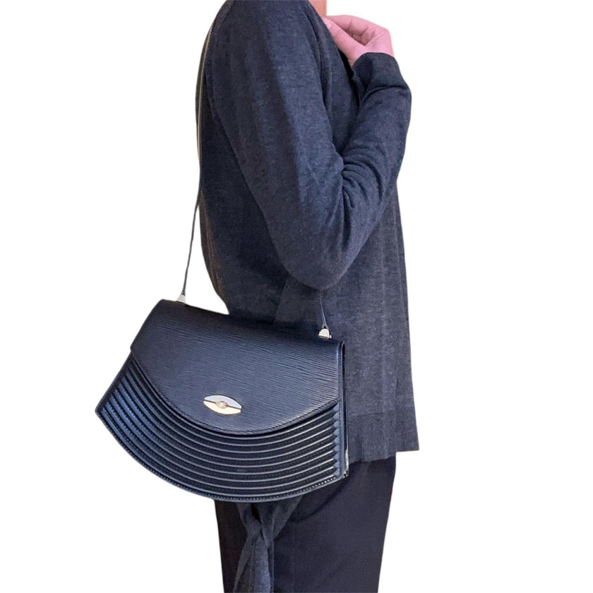 Louis Vuitton Borsa a spalla Tilsitt Epi nera